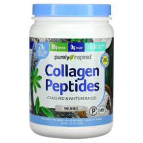 Thực phẩm chức năng Purely Inspired Collagen Peptides Unflavored 1 lb (454 g) 631656712766
