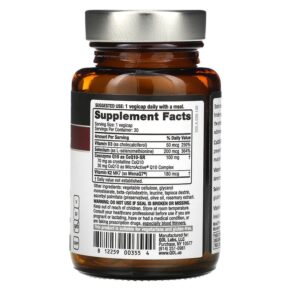 Thực phẩm bổ sung Quality of Life Labs CoQ10-SR 30 Vegicaps 812259003554