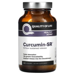 Thực phẩm chức năng Quality of Life Labs Curcumin-SR 60 Vegicaps 812259003424