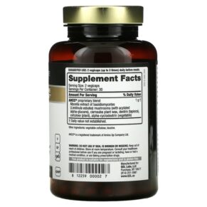 Thực phẩm bổ sung Quality of Life Labs Kinoko Gold AHCC with Acylated Alpha-Glucans 60 Vegicaps 812259000027