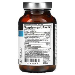 Thực phẩm bổ sung Quality of Life Labs Serenelle Stress Management 60 VegiCaps 812259003189