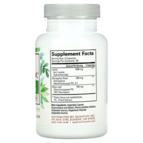 Thực phẩm bổ sung Quantum Health SuperImmune+ Vegetarian Power Formula 90 Capsules 046985001120