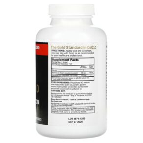 Thực phẩm bổ sung Qunol Ultra CoQ10 100 mg 120 Softgels 898440001165