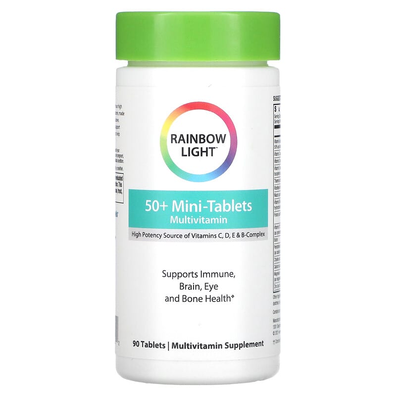 Rainbow Light 50+ Mini Tablet Multivitamin 90 Tablets 8 Thực phẩm chức năng Rainbow Light 50+ Mini Tablet Multivitamin 90 Tablets 021888113422
