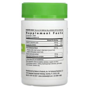 Thực phẩm bổ sung Rainbow Light Complete Iron Mini-Tabs 60 Tablets 021888200610