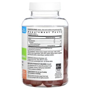 Thực phẩm bổ sung Rainbow Light High Potency Vitamin D3 Peach 2.000 IU 60 Gummies 021888204380