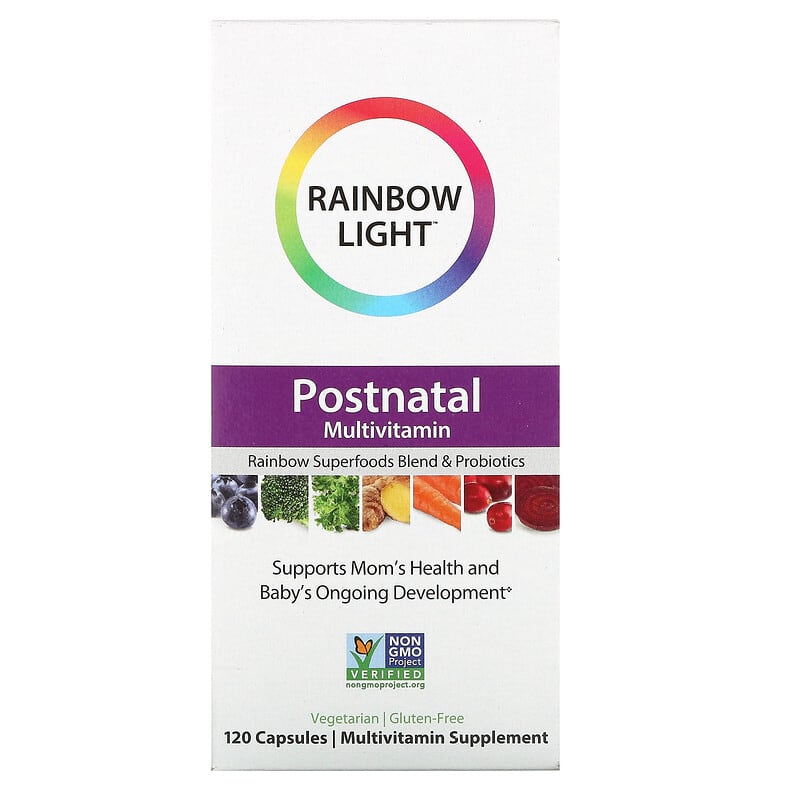 Rainbow Light Postnatal Multivitamin 120 Capsules 8 Thực phẩm chức năng Rainbow Light Postnatal Multivitamin 120 Capsules 021888781614