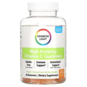 Thực phẩm chức năng Rainbow Light Vitamin C Gummies Citrus 60 Gummies 021888203987