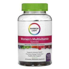 Thực phẩm chức năng Rainbow Light Women's Multivitamin Mixed Berry 120 Gummies 021888201488