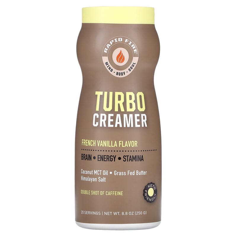 RAPIDFIRE Turbo Creamer French Vanilla 8.8 oz (250 g) 8 Thực phẩm chức năng RAPIDFIRE Turbo Creamer French Vanilla 8.8 oz (250 g) 035046106201