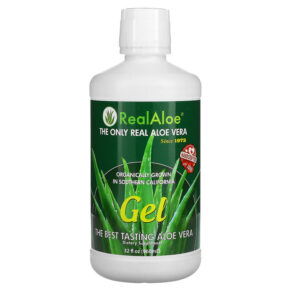 Thực phẩm chức năng Real Aloe Inc. Aloe Vera Gel 32 fl oz (960 ml) 038435100323