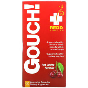 Thực phẩm chức năng Redd Remedies Gouch! 120 Vegetarian Capsules 855735001224