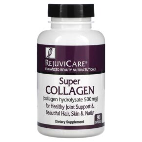 Thực phẩm chức năng Rejuvicare Super Collagen Collagen Hydrolysate 500 mg 90 Capsules 035046087456