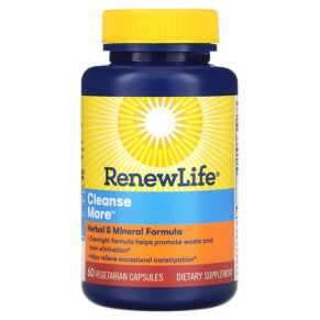 Thực phẩm chức năng Renew Life Cleanse More 60 Vegetarian Capsules 631257534408