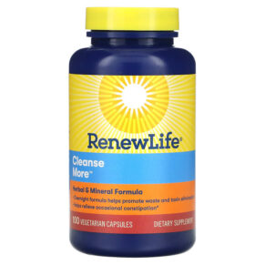 Thực phẩm chức năng Renew Life CleanseMore 100 Vegetarian Capsules 631257534699