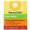Thực phẩm chức năng Renew Life Liver Detox 30-Day Cleansing Program 2 Bottles 60 Vegetarian Capsules Each 631257624505