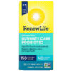 Thực phẩm chức năng Renew Life Ultimate Flora Ultimate Care Probiotic 150 Billion Live Cultures 30 Vegetarian Capsules 631257121202