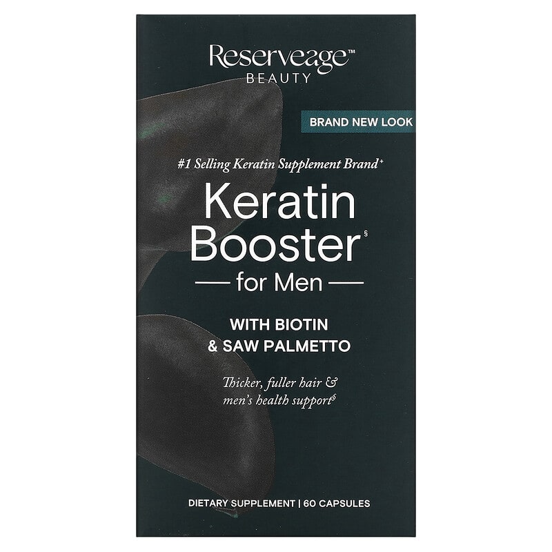 Reserveage Nutrition Keratin Booster for Men 60 Capsules 8 Thực phẩm chức năng Reserveage Nutrition Keratin Booster for Men 60 Capsules 094922015693