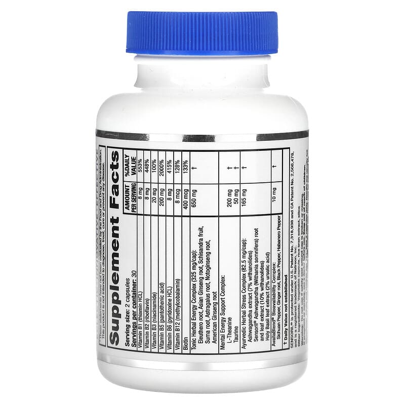 RidgeCrest Herbals Adrenal Fatigue Fighter 60 Vegan Capsules 2 Thực phẩm bổ sung RidgeCrest Herbals Adrenal Fatigue Fighter 60 Vegan Capsules 355724003104