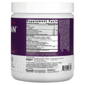 Thực phẩm bổ sung RSP Nutrition AminoLean 5 g Amino Acids + Anytime Energy Blackberry Pomegranate 9.52 oz (270 g) 854446006351