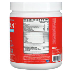 Thực phẩm bổ sung RSP Nutrition AminoLean Recovery Tropical Island Punch Caffeine Free 8.99 oz (255 g) 850019469547
