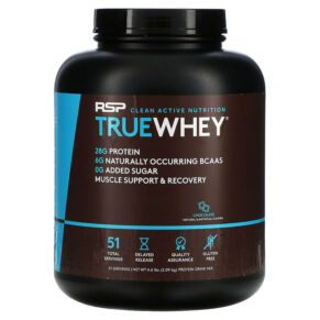 Thực phẩm chức năng RSP Nutrition TrueWhey Chocolate 4.6 lbs (2.09 kg) 858491007134