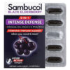Thực phẩm chức năng Sambucol 5-In-1 Intense Defense + Echinacea Zinc Vitamin C & White Willow Black Elderberry 24 Softgels 896116001280