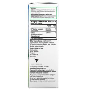 Thực phẩm bổ sung Schiff Digestive Advantage Lactose Defense Formula 96 Capsules 020525982254