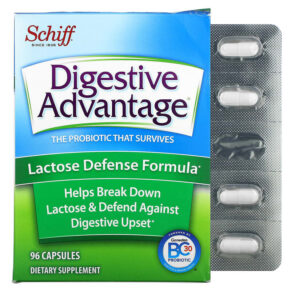 Thực phẩm chức năng Schiff Digestive Advantage Lactose Defense Formula 96 Capsules 020525982254