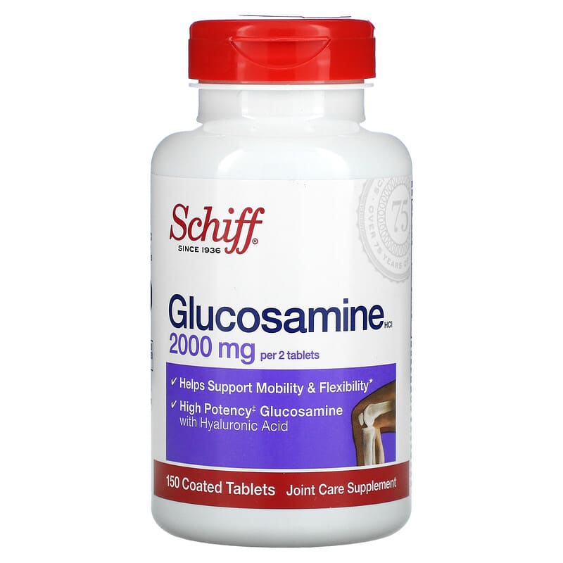 Schiff Glucosamine HCl 1.000 mg 150 Coated Tablets 8 Thực phẩm chức năng Schiff Glucosamine HCl 1.000 mg 150 Coated Tablets 020525121905