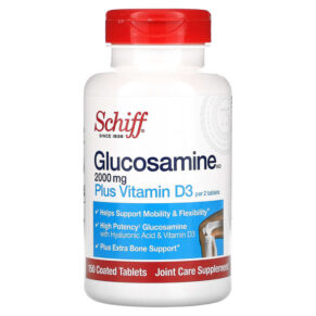 Thực phẩm chức năng Schiff Glucosamine HCl Plus Vitamin D3 1.000 mg 150 Coated Tablets 020525121875