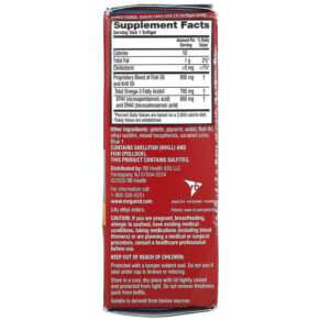 Thực phẩm bổ sung Schiff MegaRed Advanced 4 In 1 Omega-3s Extra Strength 900 mg 40 Softgels 020525963994