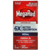 Thực phẩm chức năng Schiff MegaRed Advanced Omega-3s 800 mg 40 Softgels 020525974129