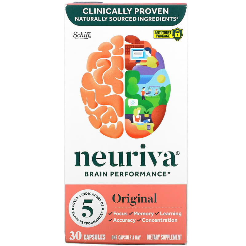 Schiff Neuriva Brain Performance Original 30 Capsules 8 Thực phẩm chức năng Schiff Neuriva Brain Performance Original 30 Capsules 647865995470