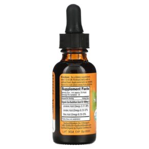 Thực phẩm bổ sung SeaBuckWonders Organic Himalayan Sea Buckthorn Seed Oil 1 fl oz (30 ml) 674756780075