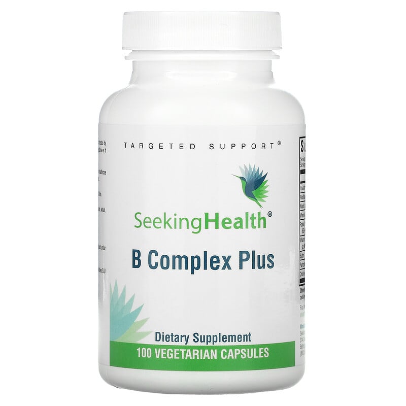 Seeking Health B Complex Plus 100 Vegetarian Capsules 8 Thực phẩm chức năng Seeking Health B Complex Plus 100 Vegetarian Capsules 810007520162