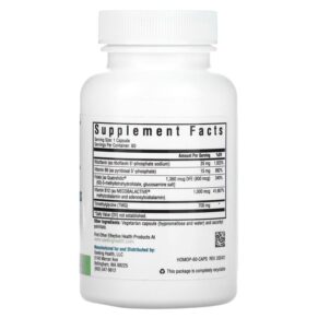 Thực phẩm bổ sung Seeking Health HomocysteX Plus with TMG 60 Vegetarian Capsules 810007520483