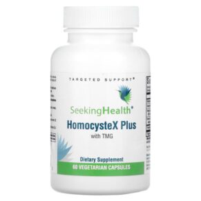 Thực phẩm chức năng Seeking Health HomocysteX Plus with TMG 60 Vegetarian Capsules 810007520483
