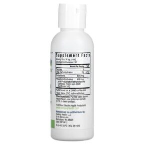 Thực phẩm bổ sung Seeking Health Optimal Liposomal Glutathione Original Mint 500 mg 4 fl oz (120 ml) 810007520407