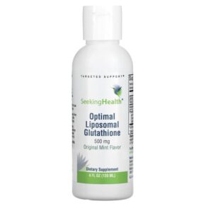 Thực phẩm chức năng Seeking Health Optimal Liposomal Glutathione Original Mint 500 mg 4 fl oz (120 ml) 810007520407