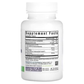 Seeking Health Serotonin Nutrients 60 Vegetarian Capsules 3 Thực phẩm bổ sung Seeking Health Serotonin Nutrients 60 Vegetarian Capsules 810007521787