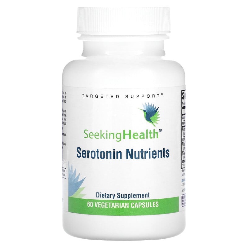 Seeking Health Serotonin Nutrients 60 Vegetarian Capsules 8 Thực phẩm chức năng Seeking Health Serotonin Nutrients 60 Vegetarian Capsules 810007521787