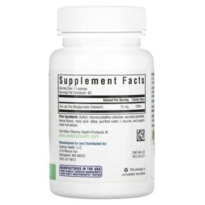 Thực phẩm bổ sung Seeking Health Zinc Lozenge 15 mg 60 Lozenges 810007521381