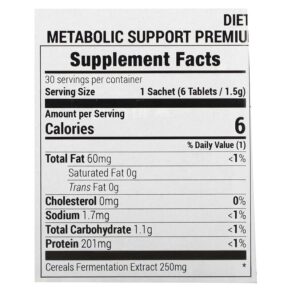 Thực phẩm bổ sung Shinyakoso Metabolic Support Premium Yoru Osoi Gohan Demo Kiwami Black 30 Sachets 1.58 oz (45 g) 4560264293564