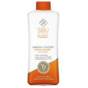 Thực phẩm chức năng Sibu Beauty Omega-7 Blend Everyday Sea Berry Juice Blend 25.35 fl oz (750 ml) 858180002044