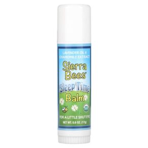 Thực phẩm chức năng Sierra Bees Sleep Time Balm Stick Lavender & Chamomile 0.6 oz (17 g) 898220021482