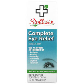 Thực phẩm chức năng Similasan Complete Eye Relief Sterile Eye Drops 0.33 fl oz (10 ml) 094841300603