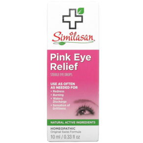 Thực phẩm chức năng Similasan Pink Eye Relief Sterile Eye Drops 0.33 fl oz (10 ml) 094841300344