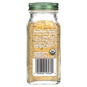 Thực phẩm bổ sung Simply Organic Organic Nutritional Yeast 1.32 oz (37 g) 089836195609