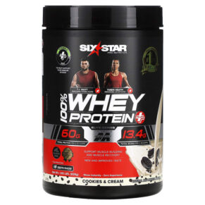 Thực phẩm chức năng Six Star Elite Series 100% Whey Protein Plus Cookies & Cream 1.85 lbs (839 g) 631656716740